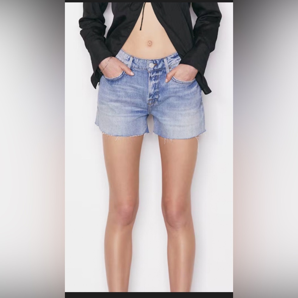 Light Blue Denim Women’s Cutoff Shorts